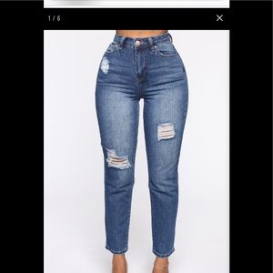 Fashion nova dark denim